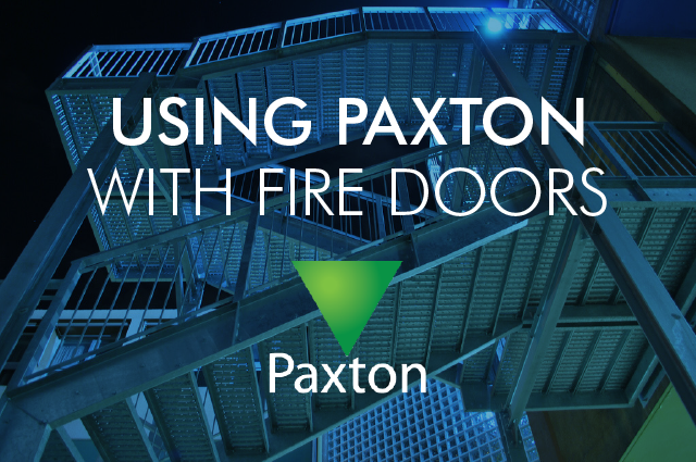 Using Paxton access control with fire doors